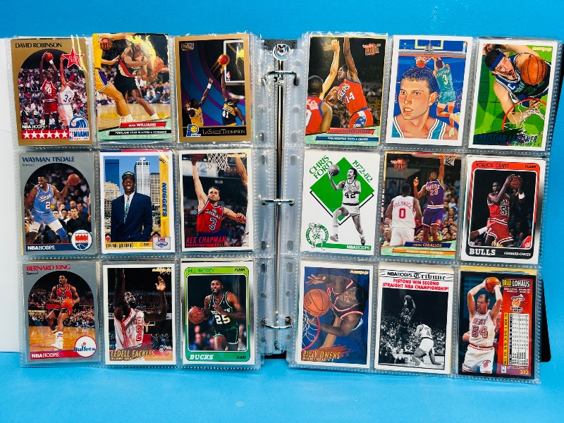 Photo 1 of 195280… final sale no returns /refunds-324 basketball cards in binder 