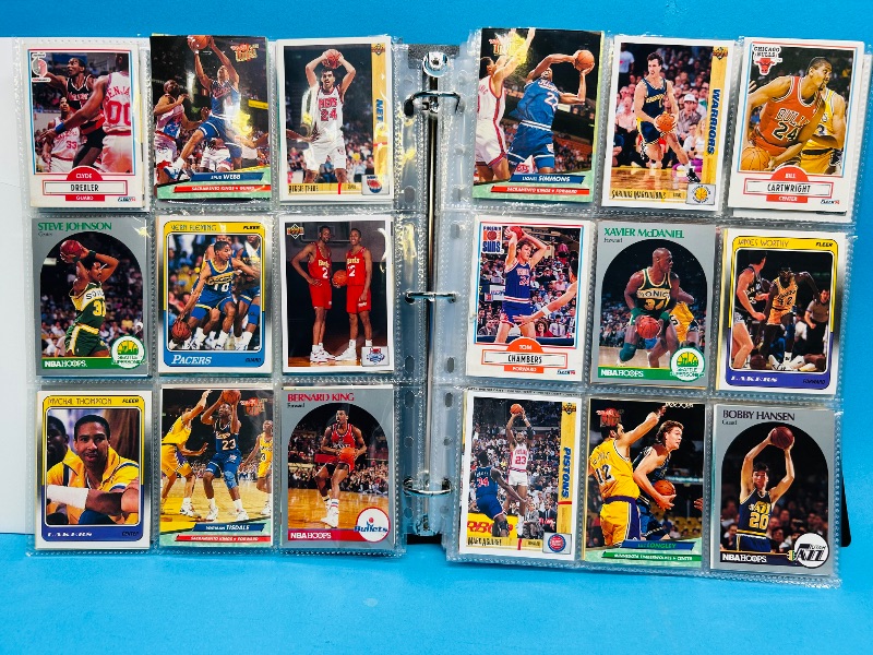 Photo 1 of 195280… final sale no returns /refunds-324 basketball cards in binder 