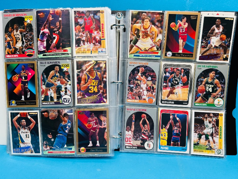 Photo 1 of 195280… final sale no returns /refunds-324 basketball cards in binder 