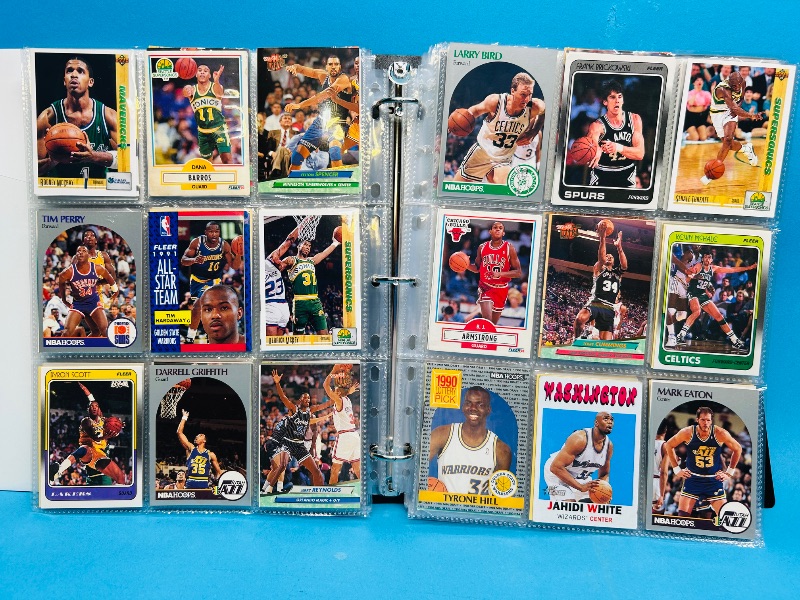 Photo 1 of 195280… final sale no returns /refunds-324 basketball cards in binder 