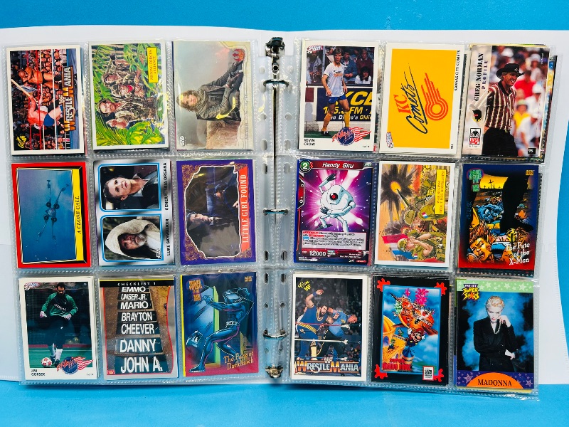 Photo 1 of 195281… final sale no returns /refunds-270 character/game cards in binder 