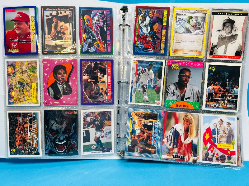 Photo 1 of 195281… final sale no returns /refunds-270 character/game cards in binder 
