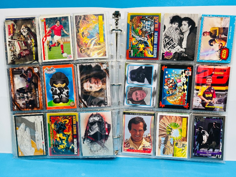 Photo 1 of 195281… final sale no returns /refunds-270 character/game cards in binder 