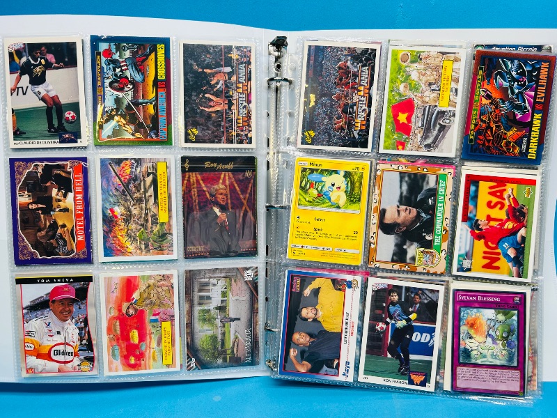 Photo 1 of 195281… final sale no returns /refunds-270 character/game cards in binder 
