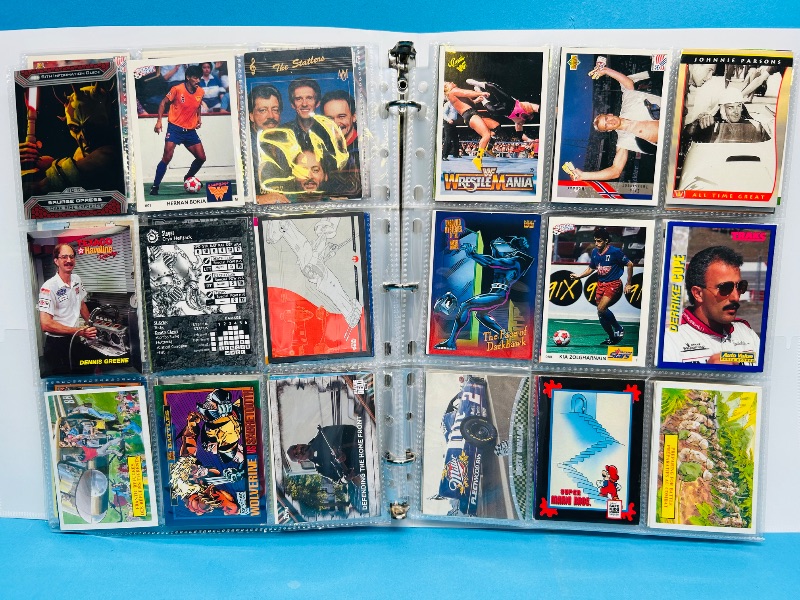 Photo 1 of 195281… final sale no returns /refunds-270 character/game cards in binder 