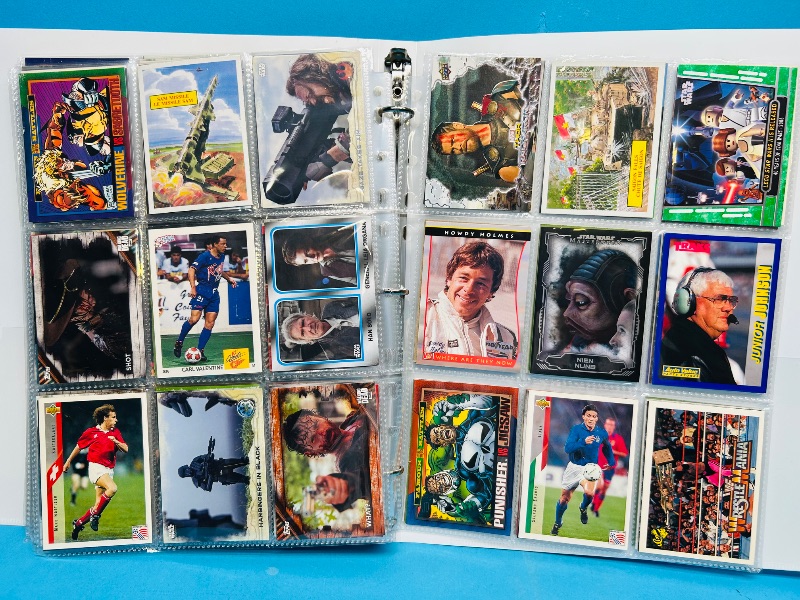Photo 1 of 195281… final sale no returns /refunds-270 character/game cards in binder 