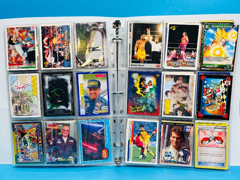 Photo 1 of 195281… final sale no returns /refunds-270 character/game cards in binder 