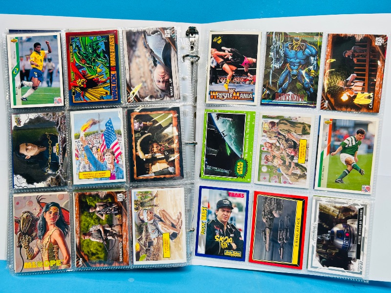 Photo 1 of 195281… final sale no returns /refunds-270 character/game cards in binder 