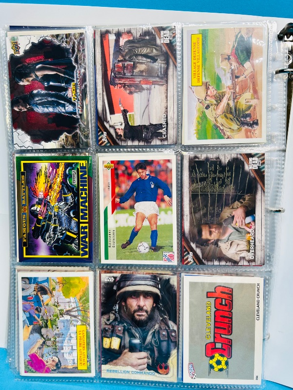 Photo 1 of 195281… final sale no returns /refunds-270 character/game cards in binder 