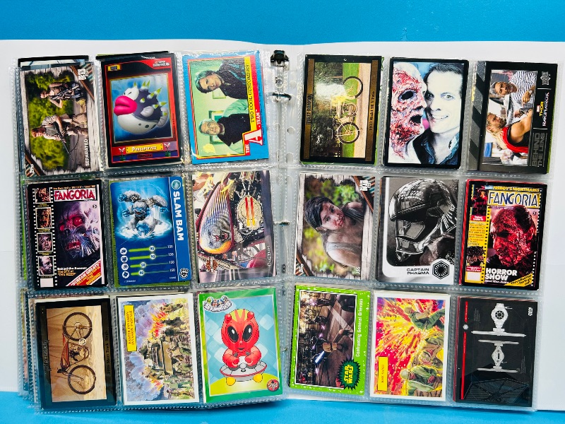 Photo 1 of 195282… final sale no returns /refunds-270 character/game cards in binder 