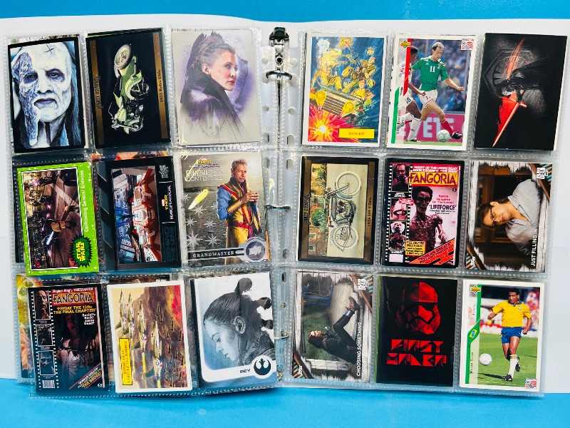 Photo 1 of 195282… final sale no returns /refunds-270 character/game cards in binder 