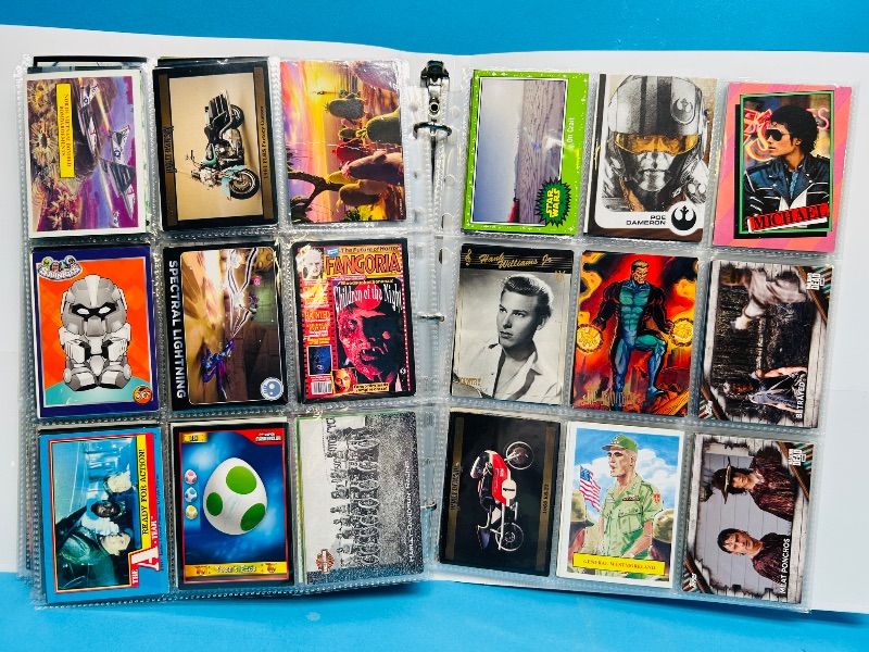 Photo 1 of 195282… final sale no returns /refunds-270 character/game cards in binder 