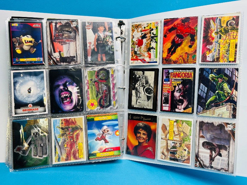 Photo 1 of 195282… final sale no returns /refunds-270 character/game cards in binder 