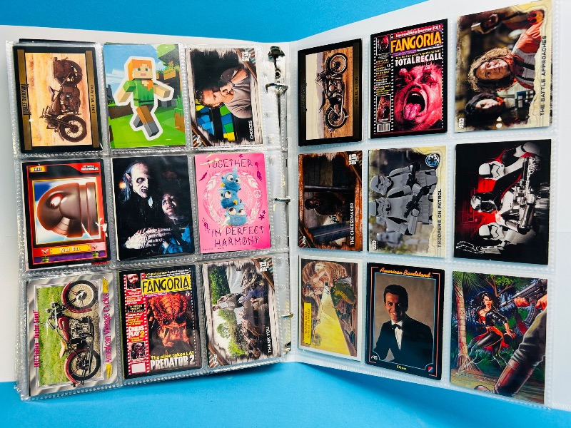 Photo 1 of 195282… final sale no returns /refunds-270 character/game cards in binder 
