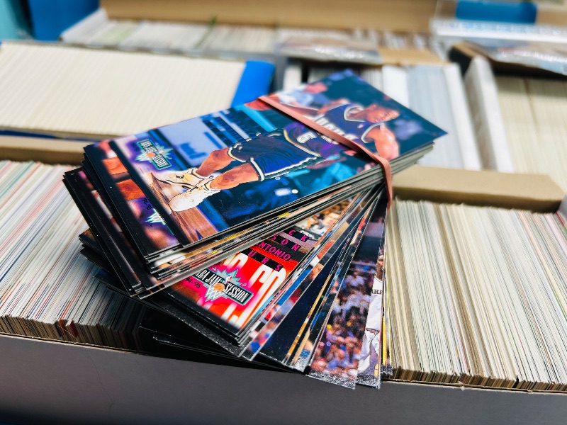 Photo 1 of 195295…final sale no returns/refunds-sports cards-sets may not be complete and are out of order-thousands 