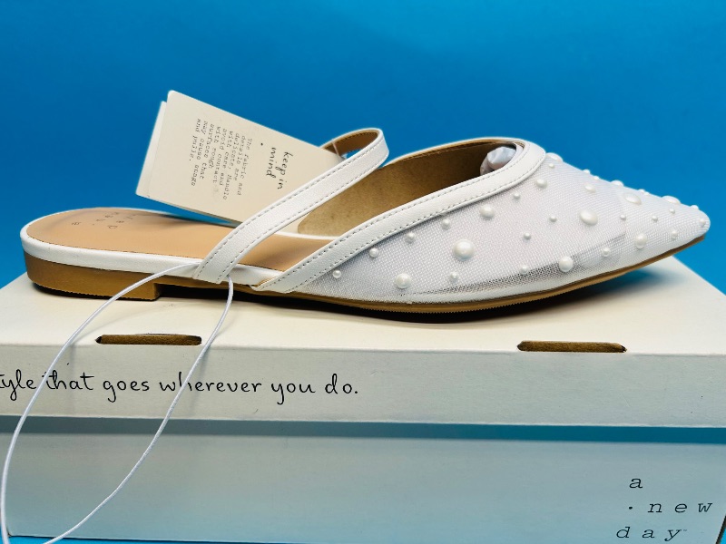 Photo 1 of 195297…size 8 flat sandals -new condition 