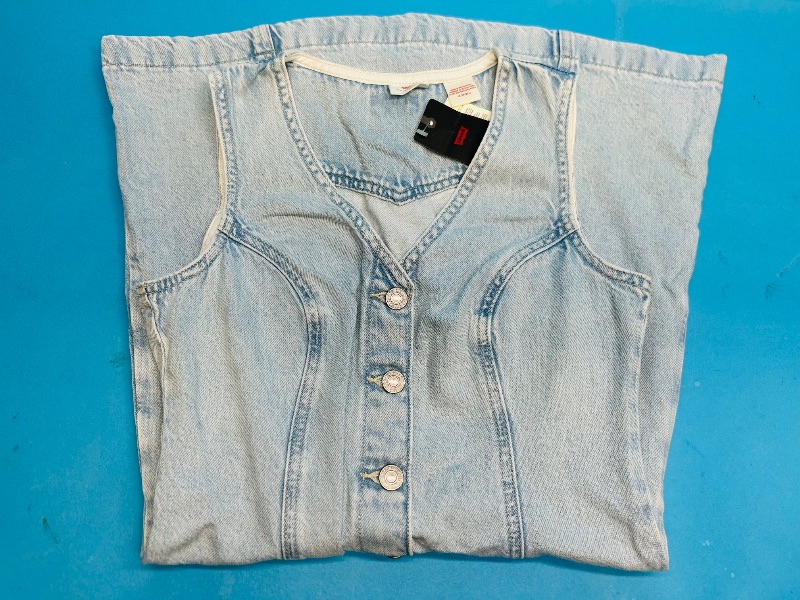 Photo 1 of 195320…size xs Levi Jean dress--like new condition 