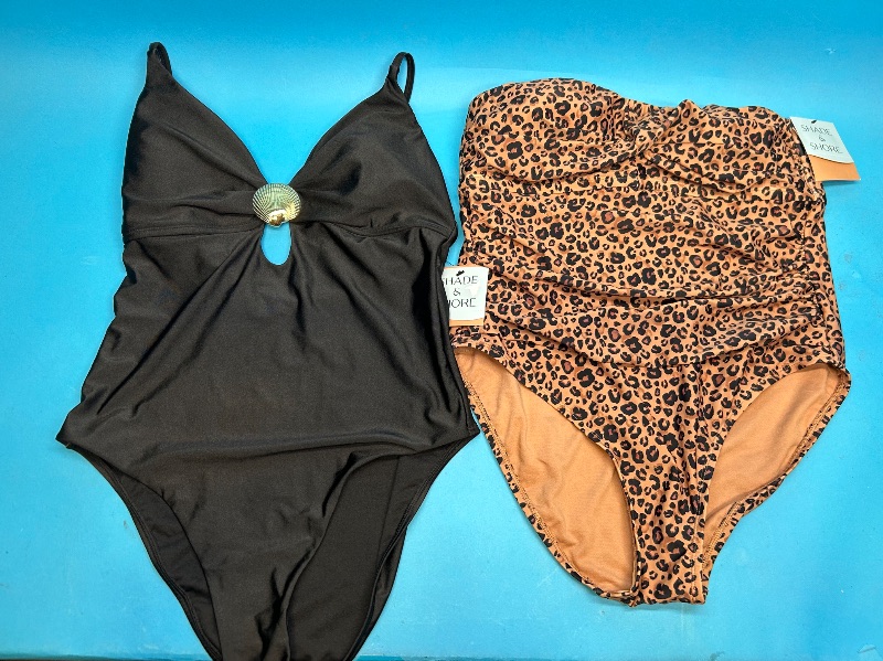 Photo 1 of 195329…2 swimsuits size 14-like new condition 