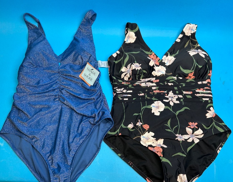 Photo 1 of 195332…2 swimsuits size 14-like new condition 