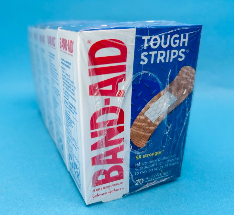 Photo 1 of 195344… 6 boxes of Band-aid tough strips 20 per box