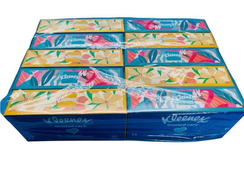 Photo 1 of 195409… 10 boxes of Kleenex tissue-72 tissues in each