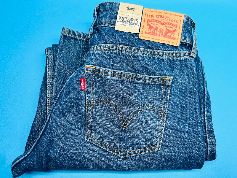 Photo 1 of 195459…Levi’s superlow loose jeans 28W 32L-like new condition 
