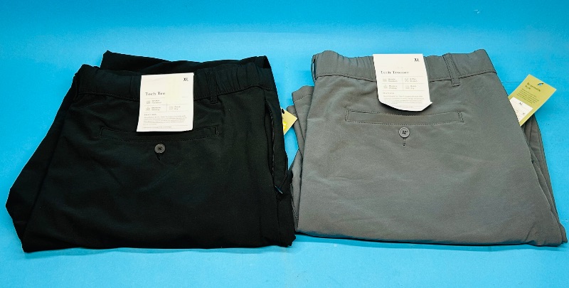 Photo 1 of 195495…2 pairs of mens tech trousers size XL-like new condition 