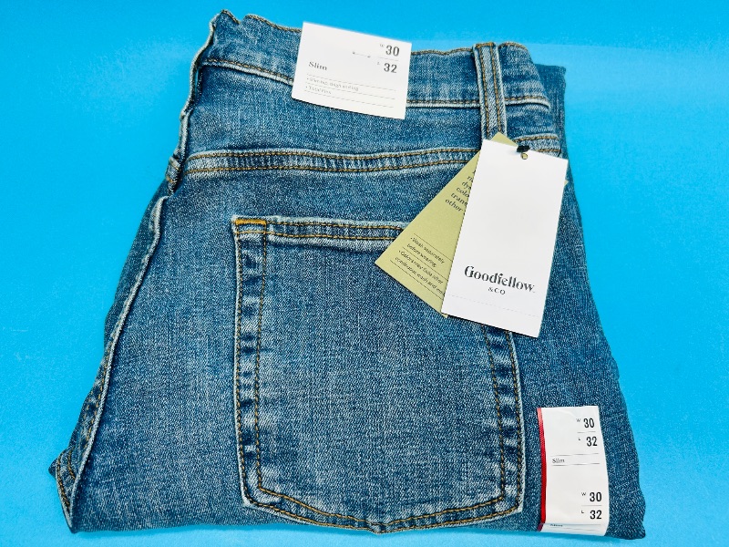 Photo 1 of 195515…Goodfellow slim jeans w30 L32 -like new condition 