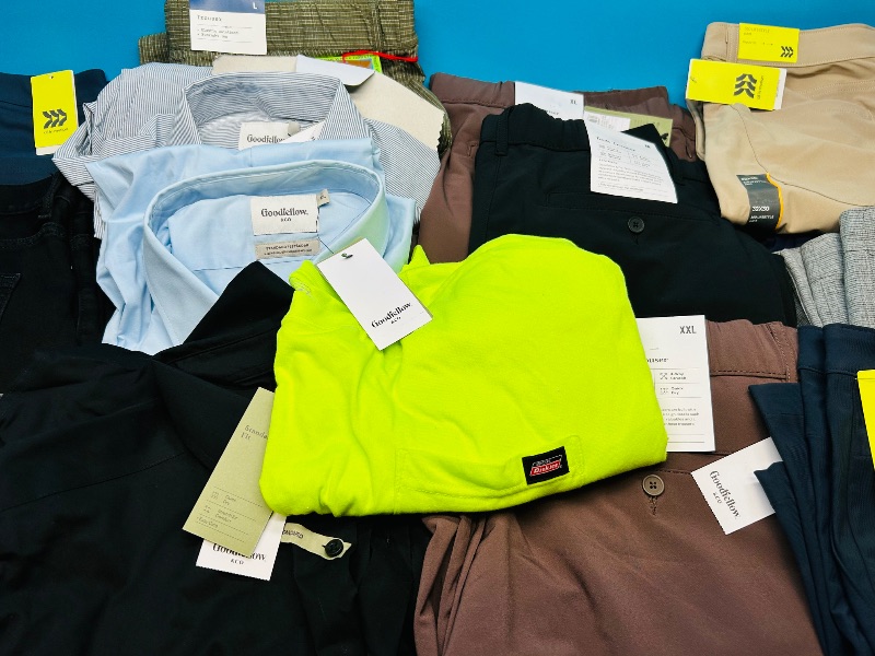 Photo 1 of 195516… final sale no returns/refunds- mens clothing all sizes - 20 items  like new condition 
