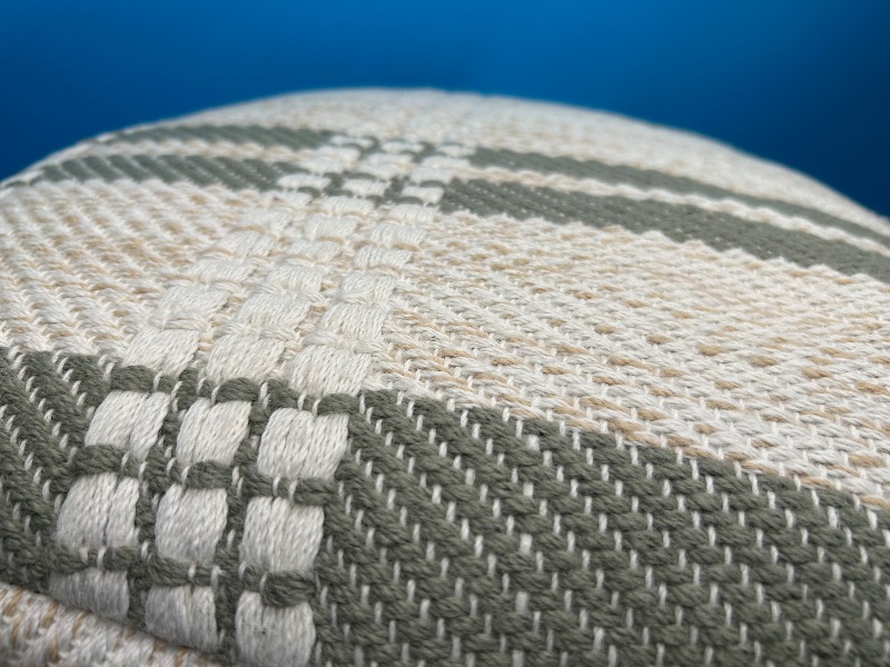 Photo 1 of 195529…Threshold fabric footstool