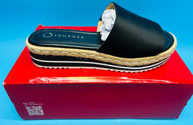 Photo 1 of 195547…journee size 8.5 sandals- like new condition 
