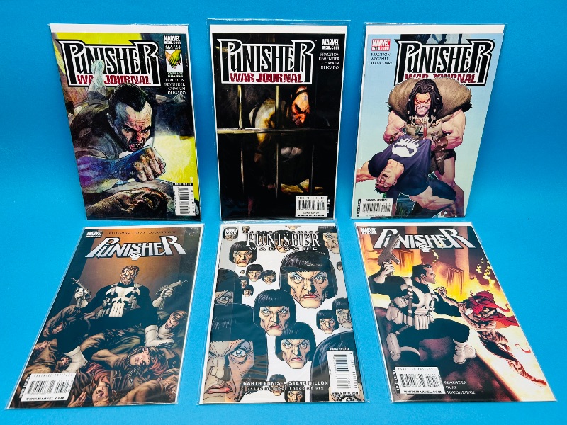 Photo 1 of 195564…6 Punisher comics in plastic sleeves 