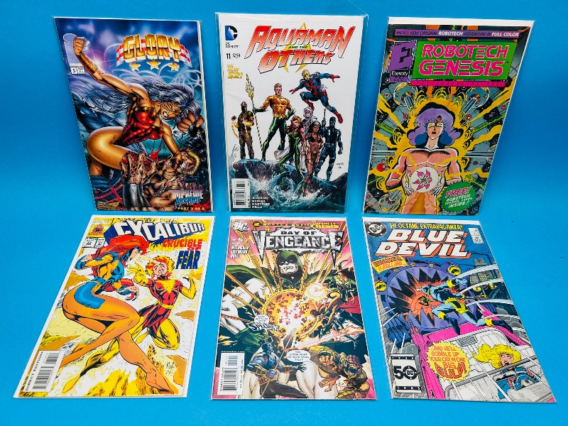 Photo 1 of 195569…6 comics in plastic sleeves 