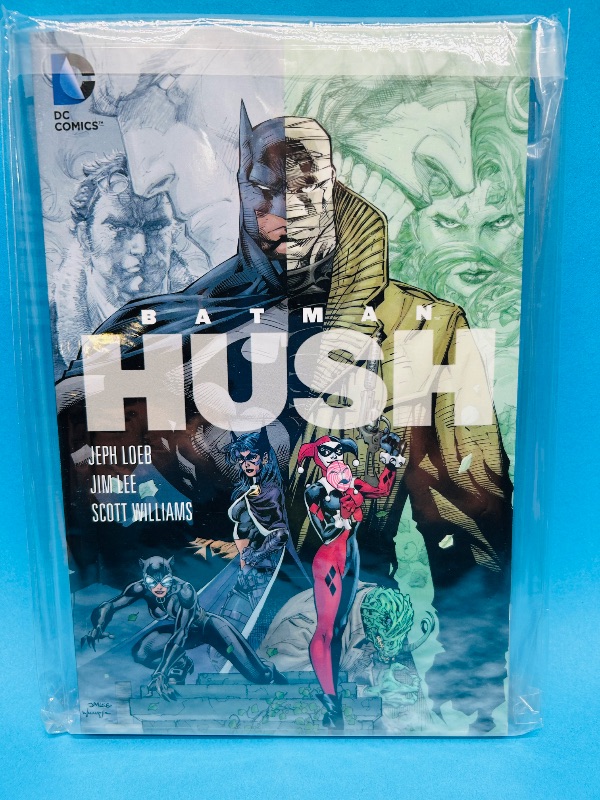 Photo 1 of 195572… Batman Hush softcover novel in sleeve 