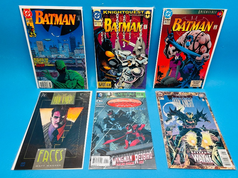 Photo 1 of 195578…6 Batman comics in plastic sleeves 