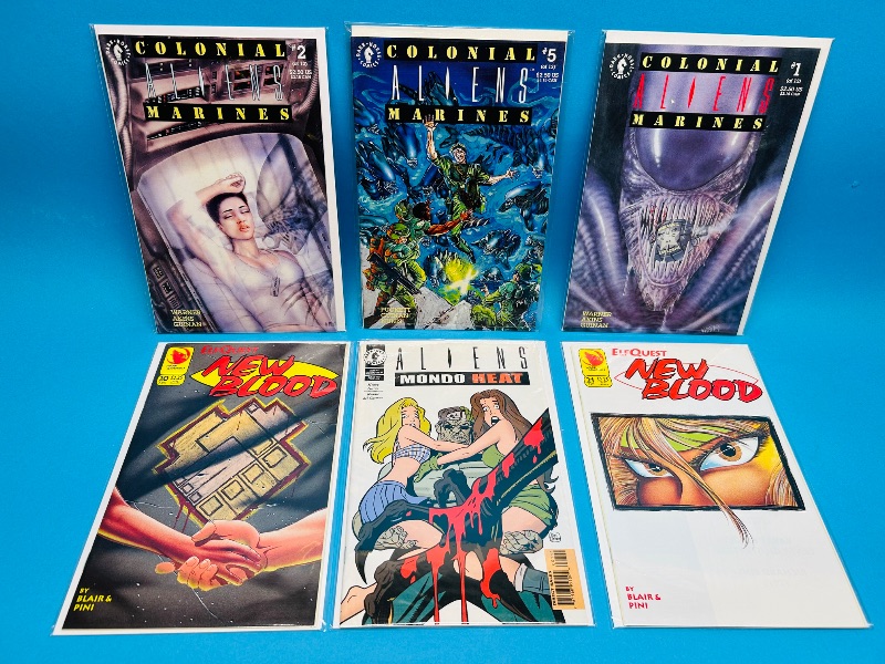 Photo 1 of 195579…6 comics in plastic sleeves 