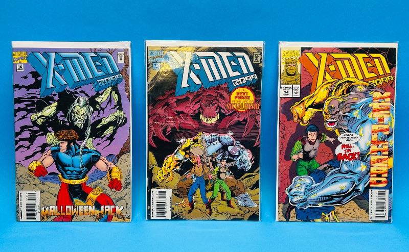 Photo 1 of 195581…3 X-men comics in plastic sleeves 