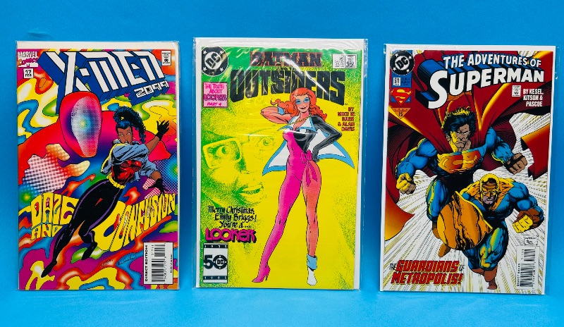 Photo 1 of 195587…3 comics in plastic sleeves 