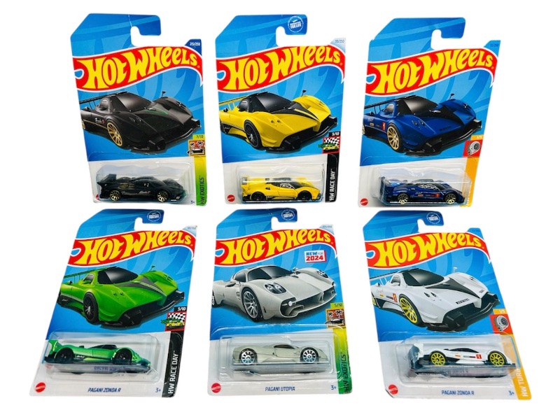 Photo 1 of 195610…6  hot wheels die cast Pagani Zonda cars