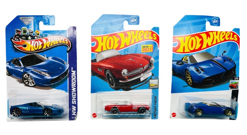 Photo 1 of 195620…3  hot wheels die cast  cars
