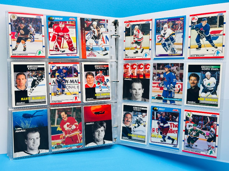Photo 1 of 195634…final sale no returns/refunds-288 mixed hockey cards in binder