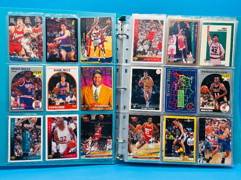 Photo 1 of 195636…final sale no returns/refunds-270 mixed basketball cards in binder