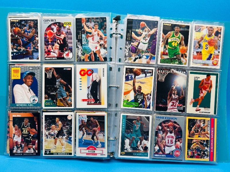 Photo 1 of 195636…final sale no returns/refunds-270 mixed basketball cards in binder