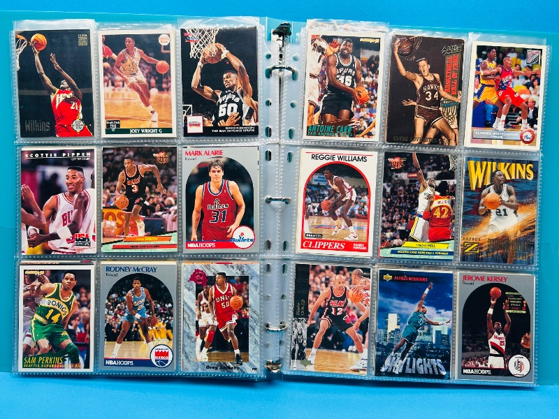 Photo 1 of 195636…final sale no returns/refunds-270 mixed basketball cards in binder
