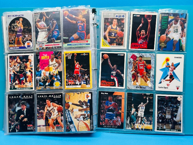 Photo 1 of 195636…final sale no returns/refunds-270 mixed basketball cards in binder