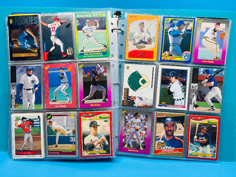 Photo 1 of 195637…final sale no returns/refunds-360 mixed baseball cards in binder