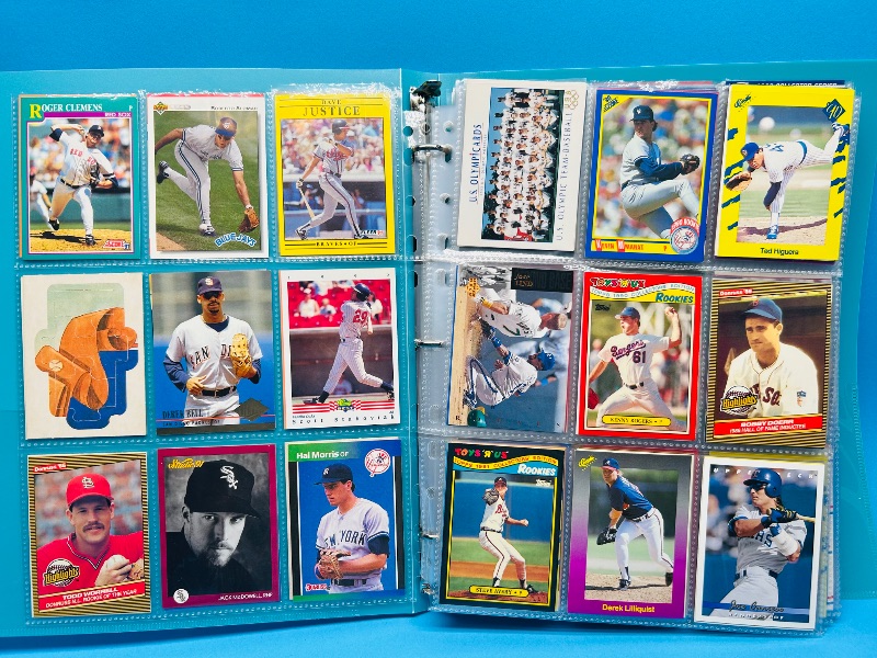 Photo 1 of 195637…final sale no returns/refunds-360 mixed baseball cards in binder