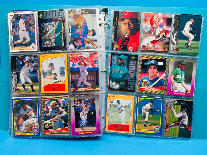 Photo 1 of 195637…final sale no returns/refunds-360 mixed baseball cards in binder