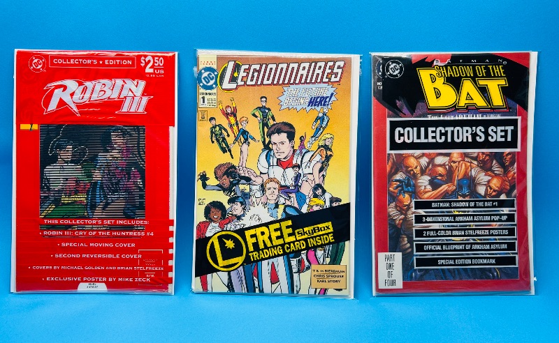 Photo 1 of 195653…3 sealed comics in plastic 