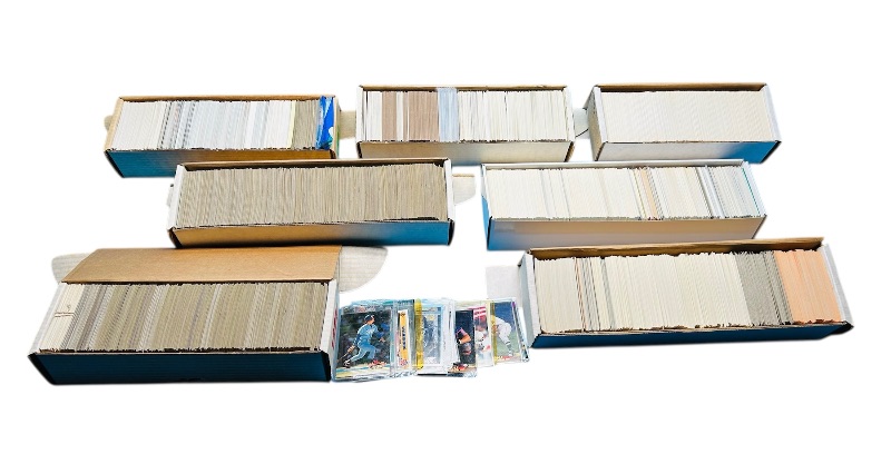Photo 1 of 195662… final sale no returns/refunds-thousands of mixed sports cards